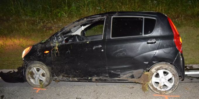 Hundwil AR - Selbstunfall mit Personenwagen