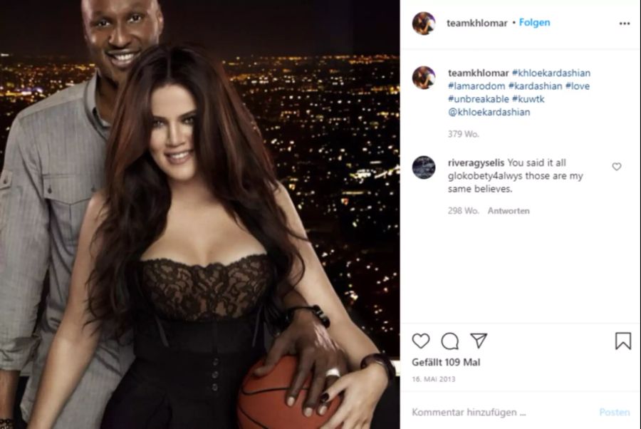 Lamar Odom war mit Khloé Kardashian verheiratet.