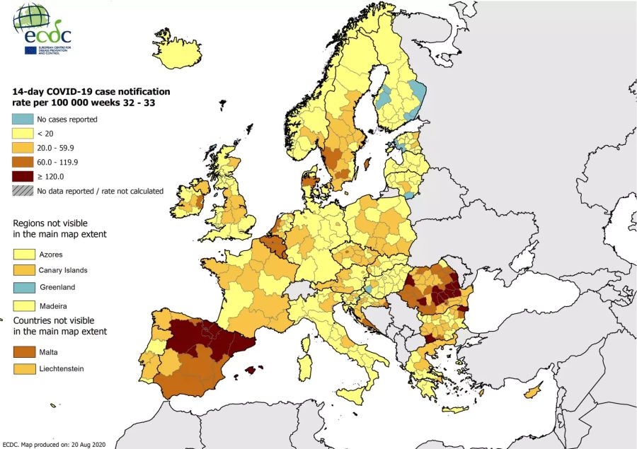 Coronavirus Quarantäneliste Risikoländer Belgien