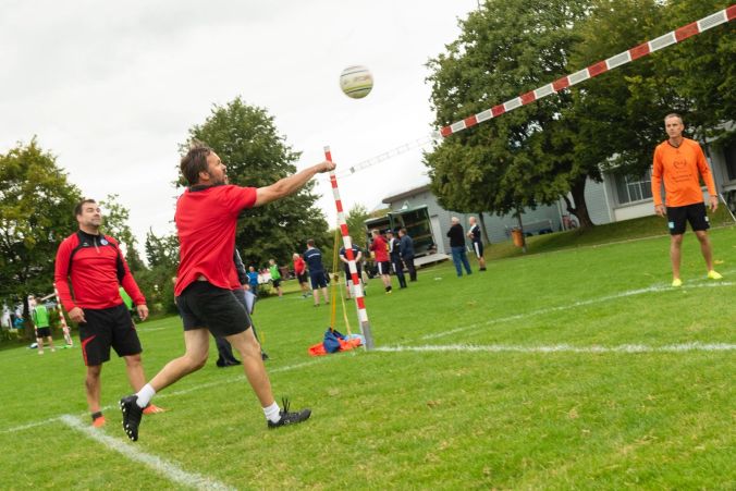 Trotz trübem Wetter: Spannende Fastballmatches.