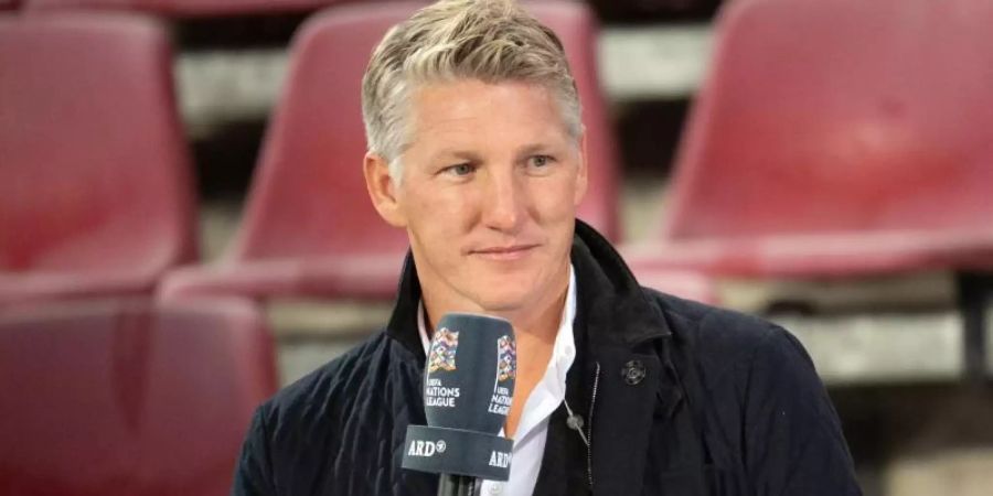 Bastian Schweinsteiger arbeitet derzeit als TV-Experte für das ZDF. Foto: Federico Gambarini/dpa