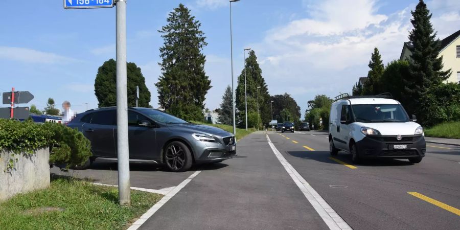 Velofahrerin verletzt