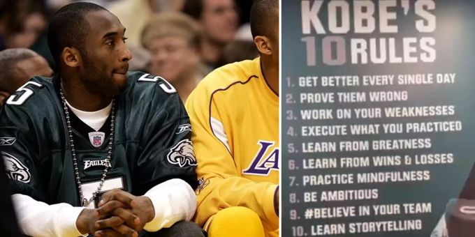 Mit seinen «Regeln» - NFL-Team ehrt Kobe (†41) mit Gedenk-Wandgemälde
