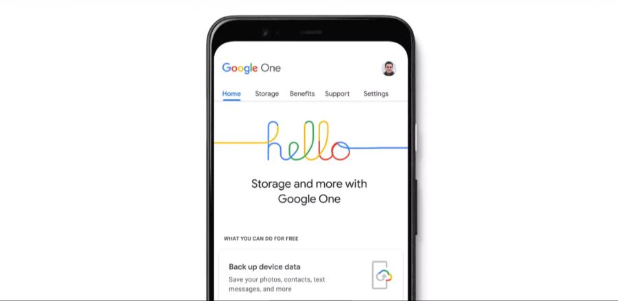 Google One Backup iOS