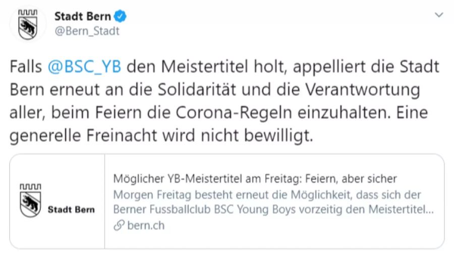 YB Stadt Bern