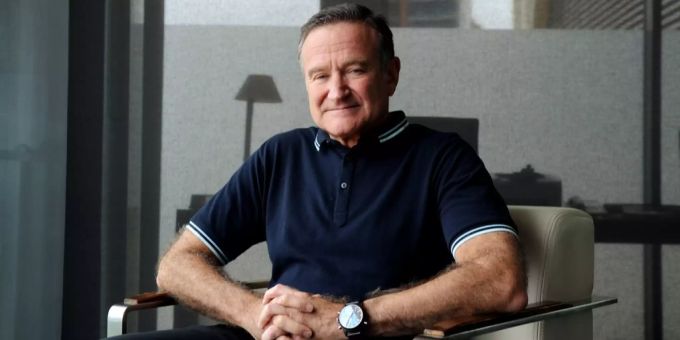 US-Schauspieler Robin Williams bei einem Fotoshooting 2011. robin williams