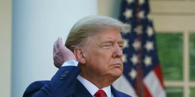 Donald Trump will das «perfekte Haar» Donald Trump will das «perfekte Haar»