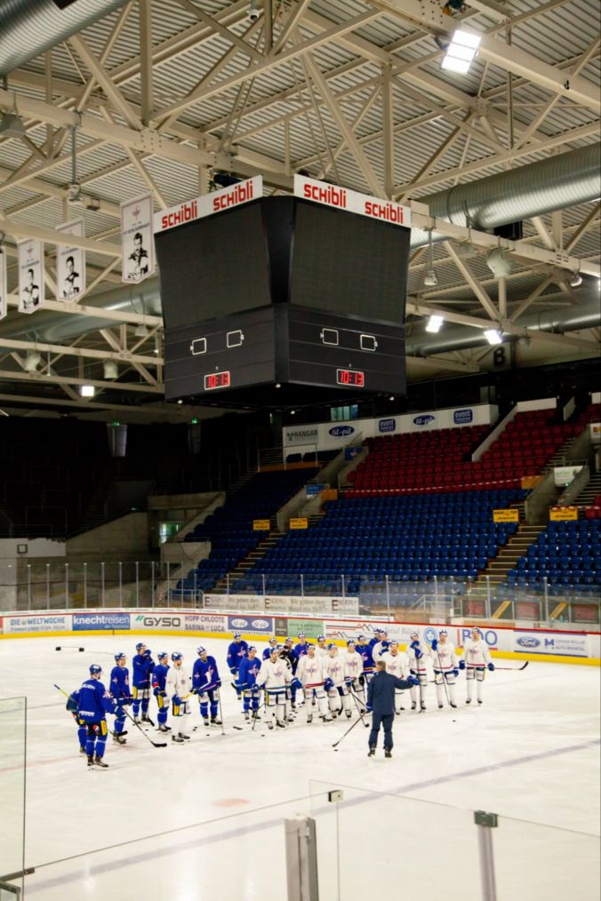 Training des EHC Kloten