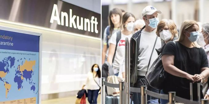 Einreisende aus Risikogebieten müssen wegen der möglichen Verbreitung des Coronavirus 10 Tage in Quarantäne. Quarantäne-Touris