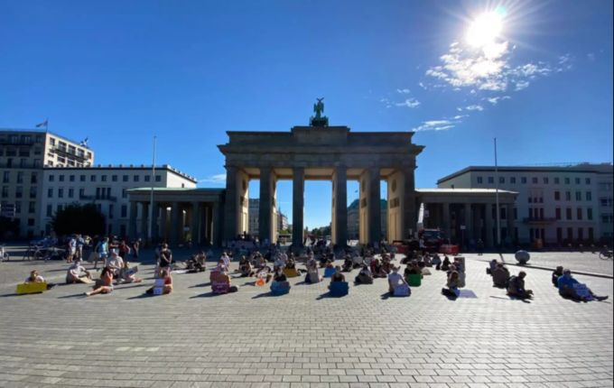 Blockade Der Letzten Generation In Berlin