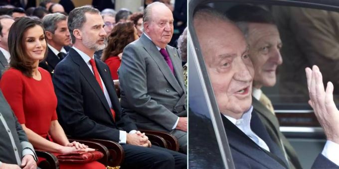 Spaniens Juan Carlos floh mit Zweitfrau ins Exil