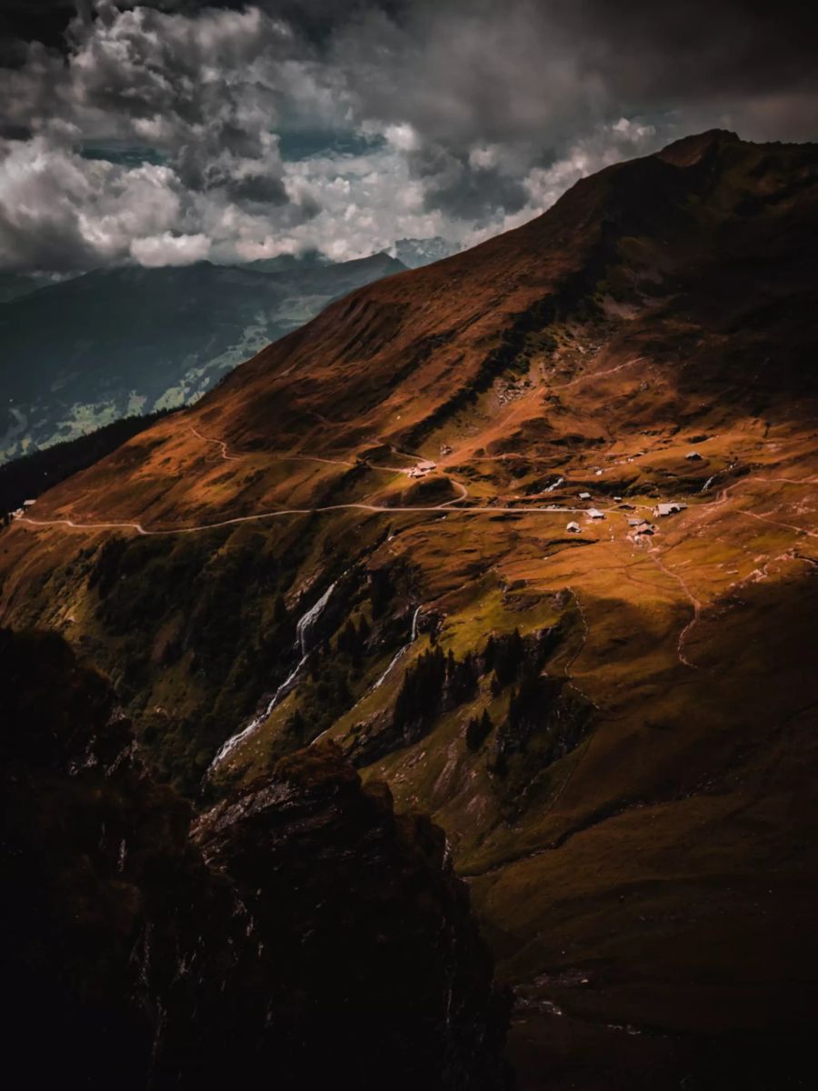 Berglandschaft Grindelwald Schweiz