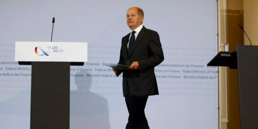 Bundesfinanzminister Olaf Scholz (SPD)