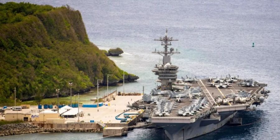 Der US-Flugzeugträger «USS Theodore Roosevelt»