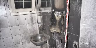 Glarus - Brandfall in öffentlicher Toilette