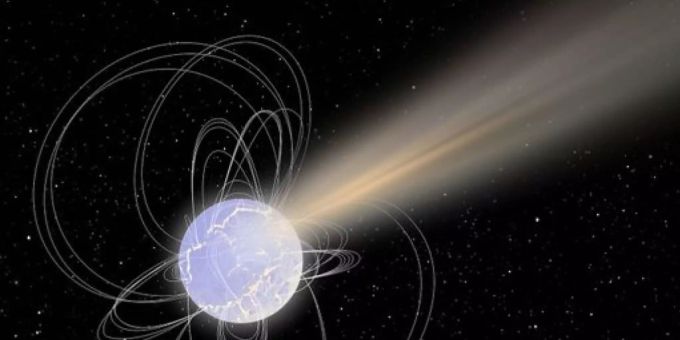 Künstlerische Darstellung eines Magnetars. (Bild Esa) magnetar