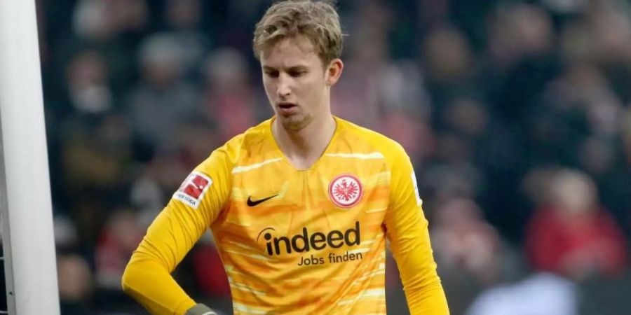 Steht kurz vor einem Wechsel zu Schalke 04: Frederik Rönnow. Foto: Thomas Frey/dpa