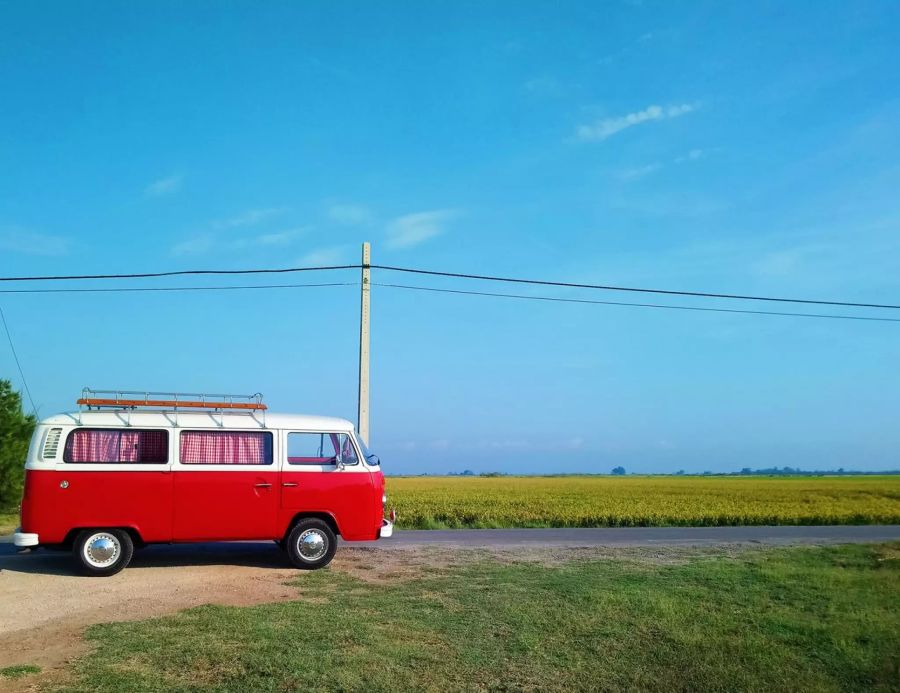 Ein VW-Camper