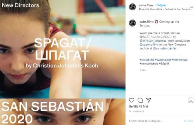 Filmbild «Spagat» des schweizer Filmregisseurs Christian Johannes Koch. «spagat»
