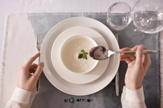 Cremige Champignonssuppe. Champignonssuppe