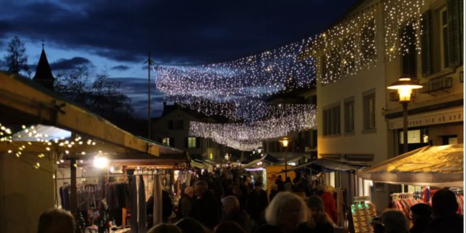 Wurde abgesagt: der Küsnachter Weihnachtsmarkt. Weihnachtsmarkt