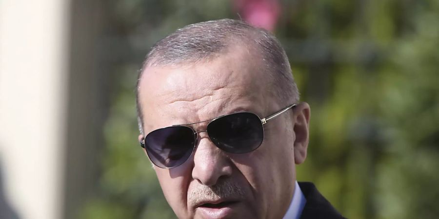 Der türkische Präsident Recep Tayyip Erdogan. Foto: -/Turkish Presidency/AP-Pool/dpa
