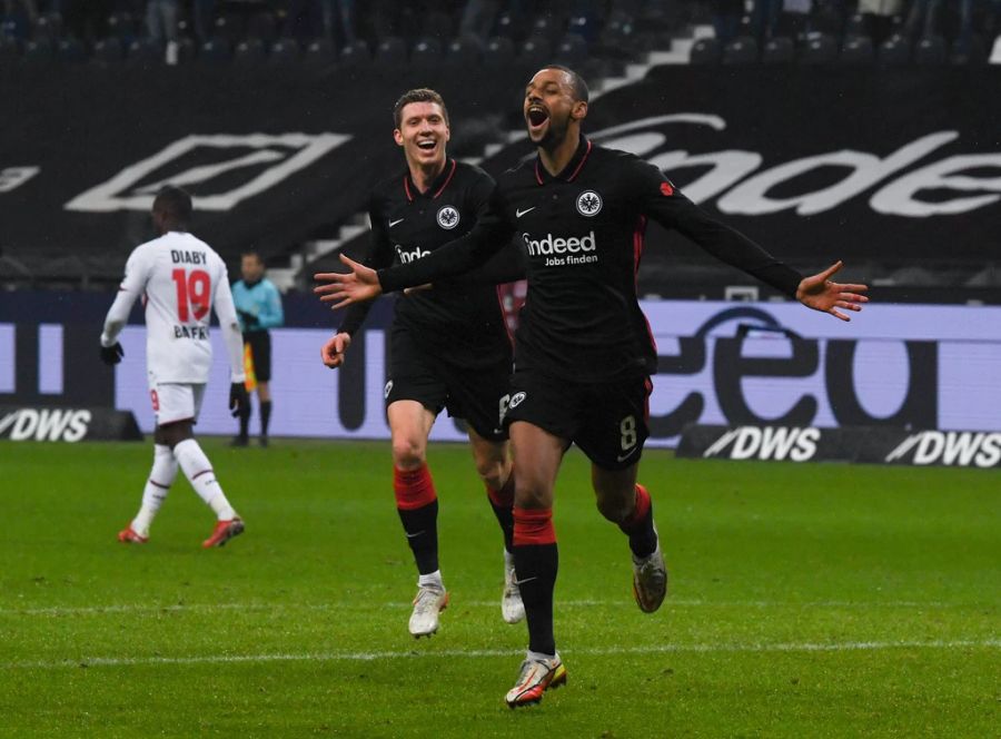 Djibril Sow spielt seit 2019 für Eintracht Frankfurt.