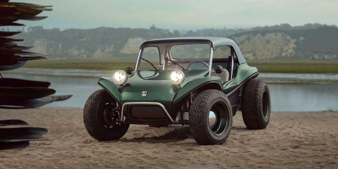 Der Meyers Manx 2.0 Electric ist die Neuauflage des legendären Sand-Buggys Meyers Manx 2.0 Electric