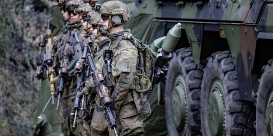 Bundeswehrsoldaten in Munster