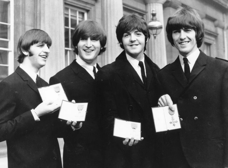 «Die Beatles» von links: Ringo Starr, John Lennon, Paul McCartney and George Harrison