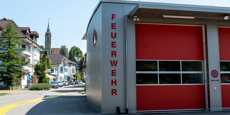 Die Regio Feuerwehr Kirchberg (BE).