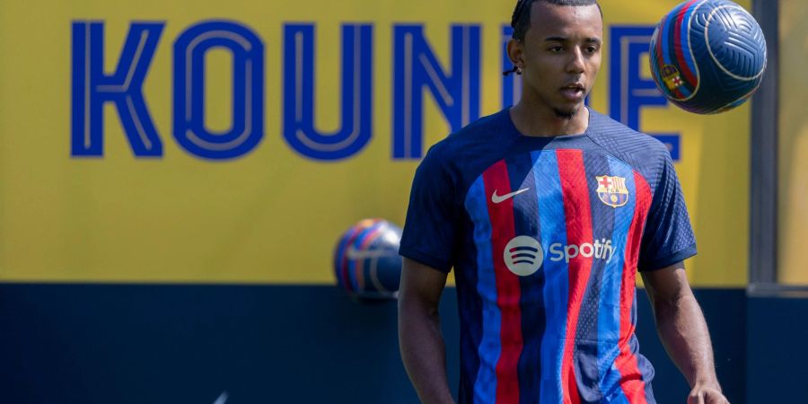 Spielberechtigt für den FC Barcelona: Neuzugang Jules Koundé.