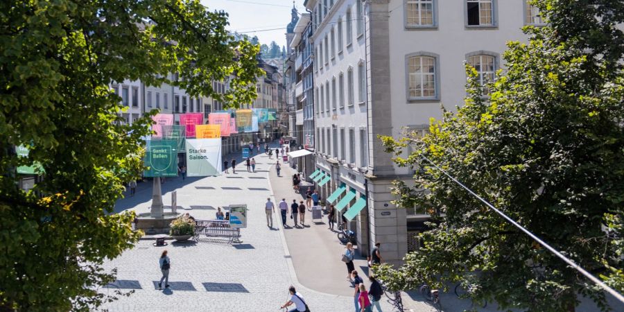 St. Gallener Marktgasse.