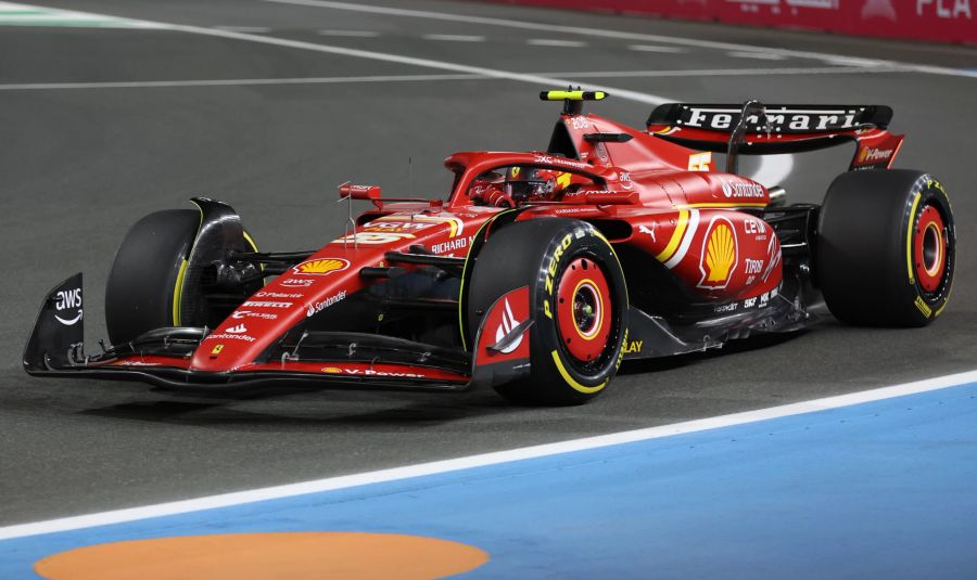 Carlos Sainz Ferrari Saudi-Arabien