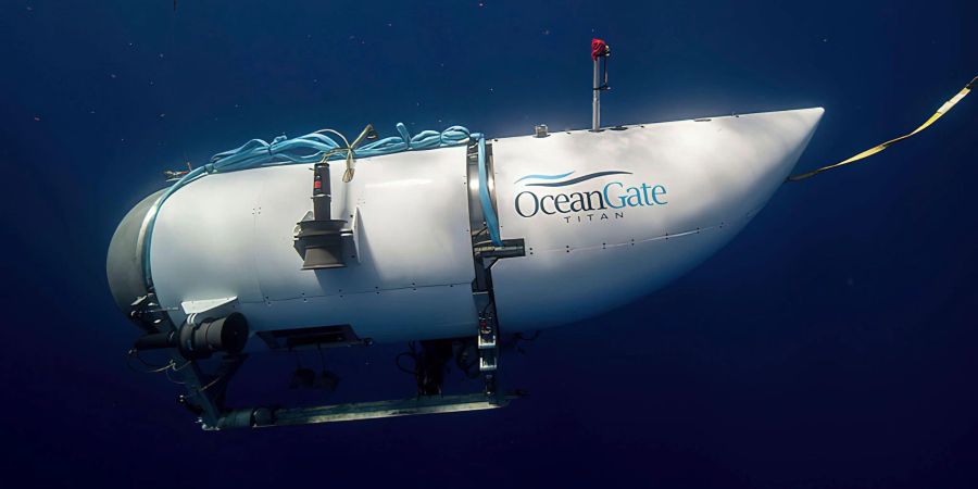 Das Tauchboot Titan war auf dem Weg zur Titanic verschwunden. Alle fünf Insassen sind tot.