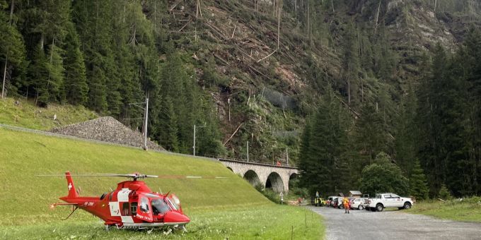 Rega-Einsatz - Familienvater wird bei Unwetter in Davos GR verletzt