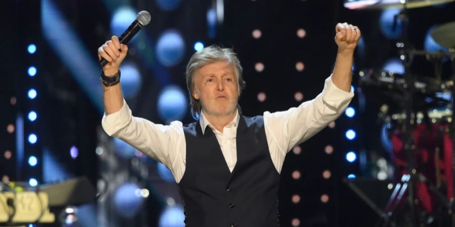 Paul McCartney bei Konzert