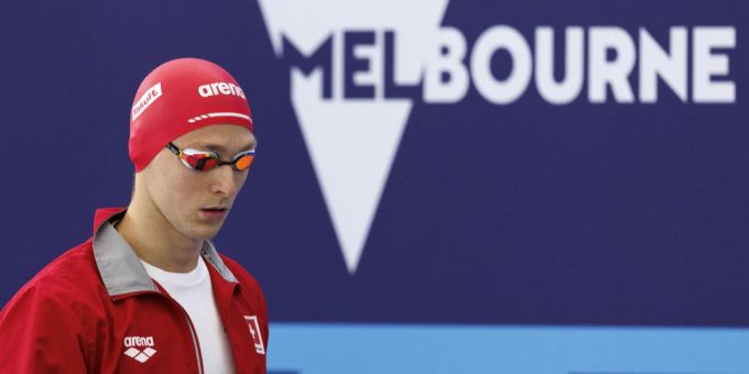 Antonio Djakovic bei der WM 2022 in Australien. Antonio Djakovic