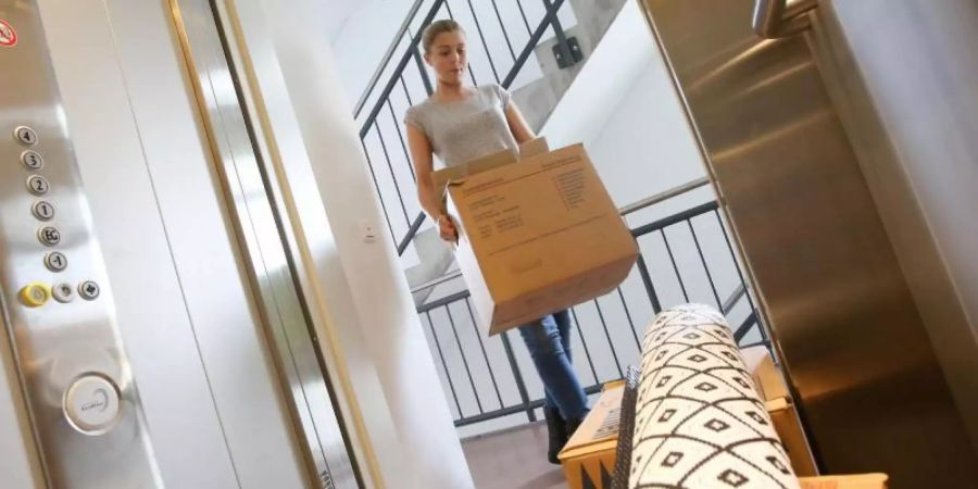 Rund ein Zehntel der Schweizer Bevölkerung ist im letzten Jahr umgezogen. (Symbolbild)