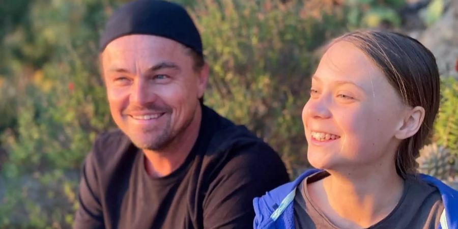 Greta Thunberg Leonardo DiCaprio