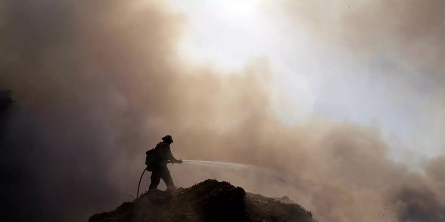 feuerwehrmann waldbrände kalifornien