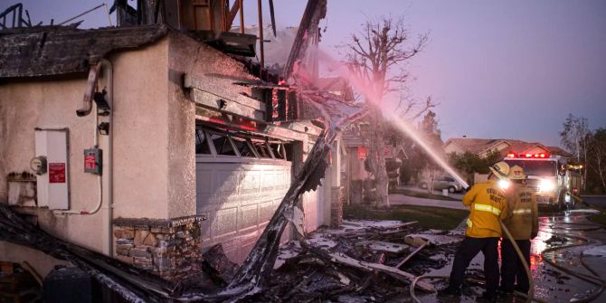 Flächenbrand in Kalifornien