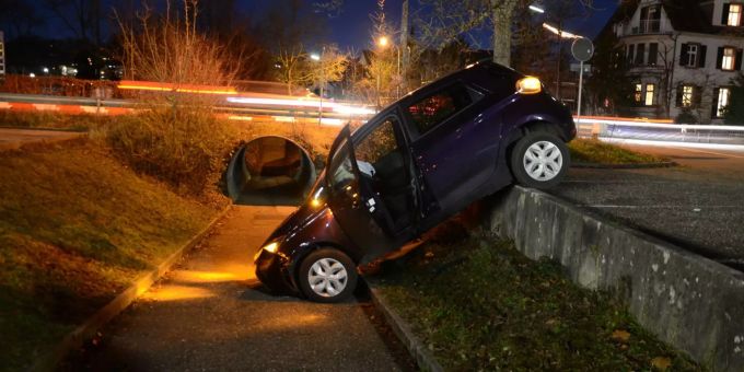 Selbstunfall in Liestal Selbstunfall Liestal