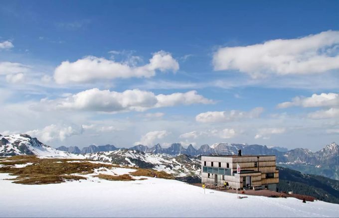 Auf der Spitzmeilenhütte in St. Gallen kann man Silvester feiern. Spitzmeilenhütte