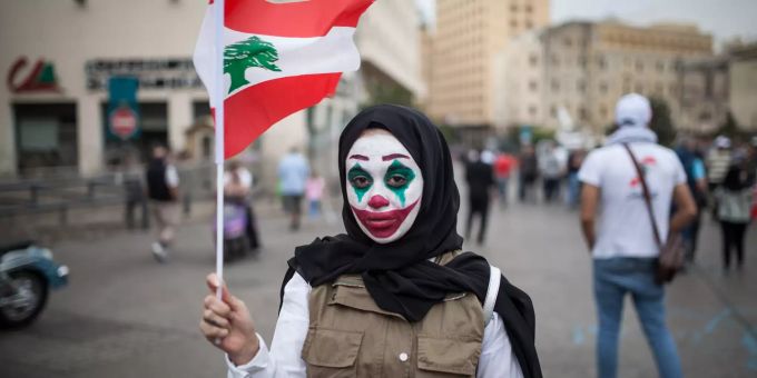 Laut Künstler - Demonstranten im Libanon identifizieren sich mit Joker