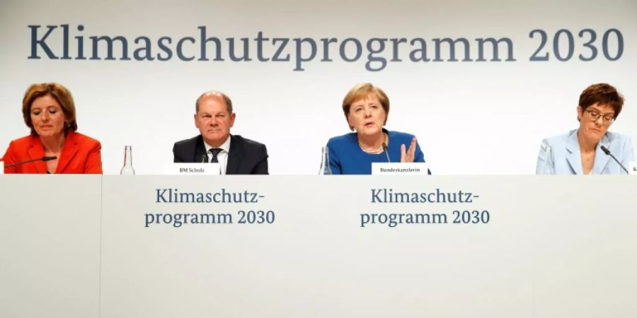Koalitionsausschuss nach Einigung auf Klimapaket