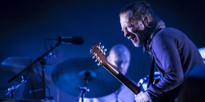Radiohead mit Frontmann Thom Yorke hat alle Alben auf YouTube gestellt. (Archivbild) radiohead