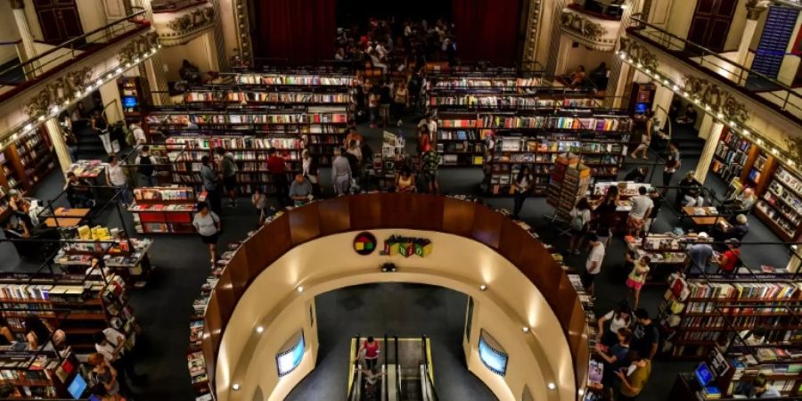 Die berühmte Buchhandlung El Ateneo Grand Splendid in Buenos Aires