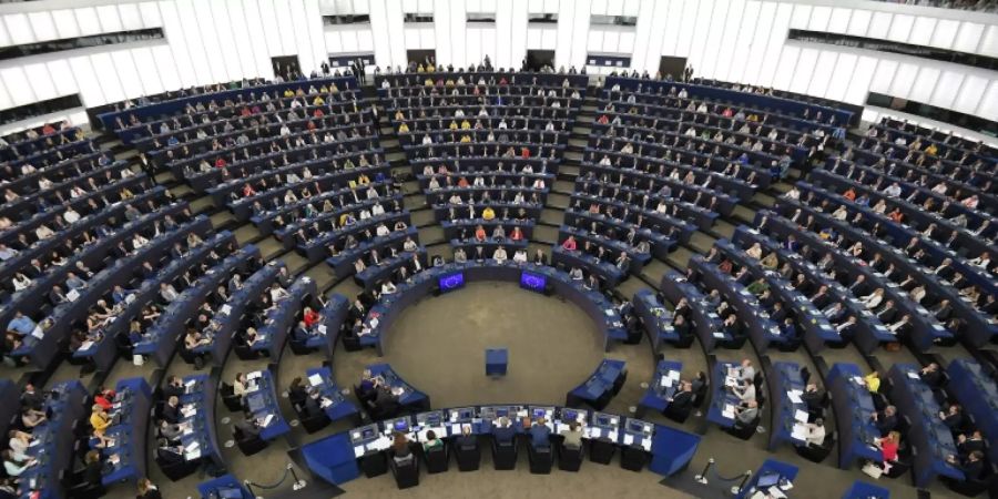 Das Plenum des EU-Parlaments