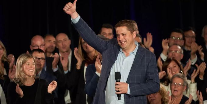 Der konservative Konkurrent von Justin Trudeau: Andrew Scheer. andrew scheer